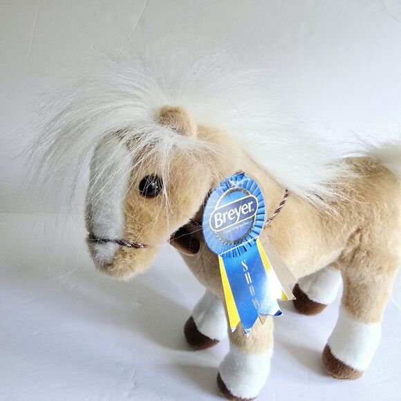NWT Breyer Morgan Plush Horse Stuffed Plush Pony 2020 13" x 10” - Picture 1 of 11